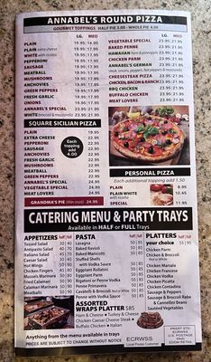 Menu photo 4 Annabel's Italian Restaurant Phillipsburg, NJ
