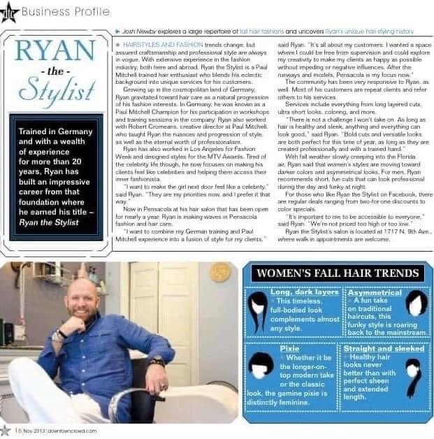 Ryan the Stylist Logo