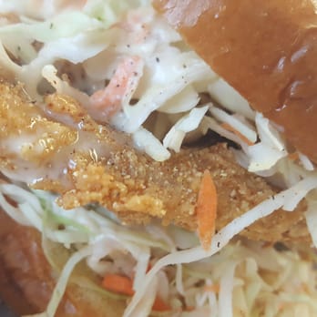 Rocket Burger & Subs - Crispy Fish Sandwich with Coleslaw.....Perfection! - Burgers Near Me - Phoenix, Arizona Rocket Burger & Subs - Crispy Fish Sandwich with Coleslaw.....Perfection! - Burgers Near Me - Phoenix, Arizona