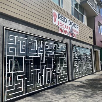 Red Door Escape Room - Front of building - Escape Games Near Me - Encinitas, California Red Door Escape Room - Front of building - Escape Games Near Me - Encinitas, California