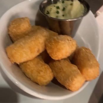 Ocean Prime - Smoked Gouda Tater Tots - Seafood Near Me - New York, New York Ocean Prime - Smoked Gouda Tater Tots - Seafood Near Me - New York, New York