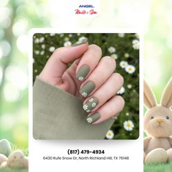 Angel Nails and Spa - (817) 479-4934
6430 Rufe Snow Dr, North Richland Hill, TX 76148