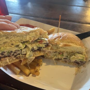 Island Burger and Shake - The skinny burger - Burgers Near Me - Fort Pierce, Florida