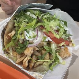 Chicken Gyro Sandwich Chicken Gyro Sandwich