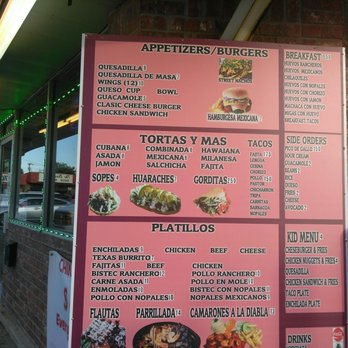 La Torta Sports Bar - a menu for a restaurant - Mexican Near Me - Terrell, Texas La Torta Sports Bar - a menu for a restaurant - Mexican Near Me - Terrell, Texas