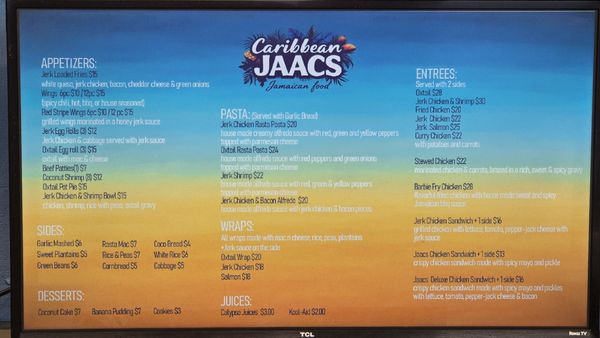 Menu photo 2 Caribbean Jaacs West Allis, WI Menu photo 2 Caribbean Jaacs West Allis, WI