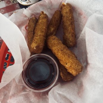 Kay's Burden Lake Restaurant - cheese sticks with Melba sauce - Pizza Near Me - Averill Park, New York Kay's Burden Lake Restaurant - cheese sticks with Melba sauce - Pizza Near Me - Averill Park, New York