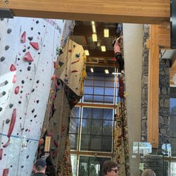 Elevation Place - Canmore climbing wall. You gotta check this place out!