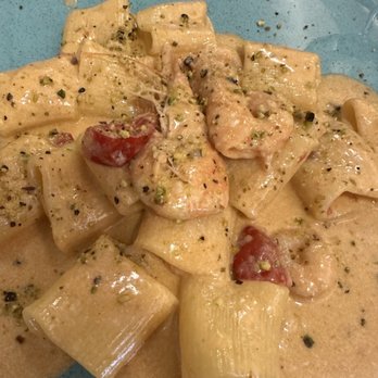 Da Paolo - Pasta with prawn and pistachio - Pizza Near Me - Bari, BA
