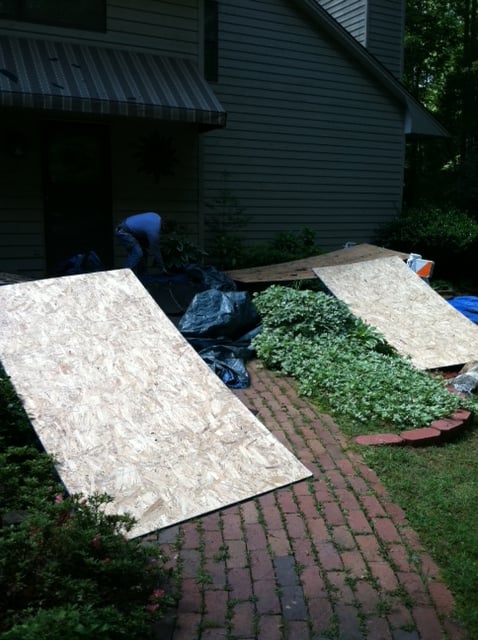 Slide of Liberty Roofing