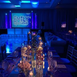 Har Zion Temple - Large ballroom with white dance floor added