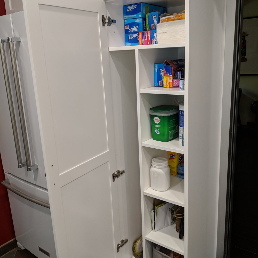 Cabinet Refresh - Supply cabinet with shelving - Cabinetry Near Me - Los Angeles, California