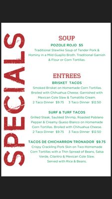 Menu photo 6 Ruben's Mexican Grill Dyer, IN