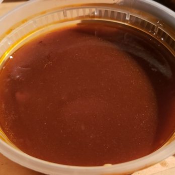 Peninsula Malaysian Cuisine - Mushroom sauce, made vegan, that comes w/Mock Duck dish ($13). Bland sauce. - Malaysian Near Me - Minneapolis, Minnesota
