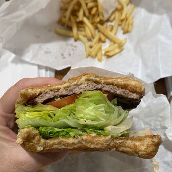 George's Burgers - Hamburger with everything. - Burgers Near Me - San Bernardino, California