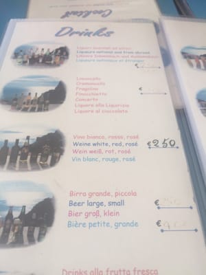 Menu photo 2 Pogerola Cocktail Bar Amalfi, SA Menu photo 2 Pogerola Cocktail Bar Amalfi, SA