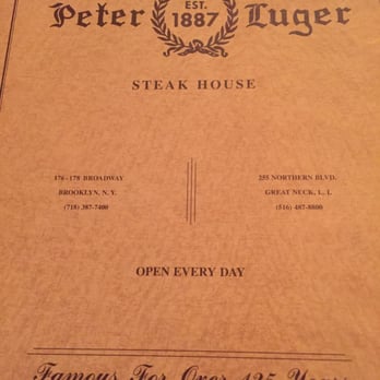Peter Luger - Steakhouses Near Me - Brooklyn, New York Peter Luger - Steakhouses Near Me - Brooklyn, New York