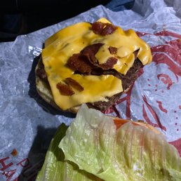 Jr. bacon burger