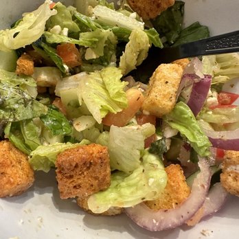 MOD Pizza - 1/2 eaten Greek salad! - Pizza Near Me - Burlington, North Carolina MOD Pizza - 1/2 eaten Greek salad! - Pizza Near Me - Burlington, North Carolina
