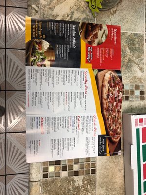Menu photo 3 Pizza Heroes Henderson, NV