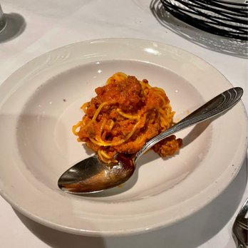 Bella Vita - Side of Angel Hair Pasta with Bolognese sauce. To die for... - Italian Near Me - Boyne City, Michigan Bella Vita - Side of Angel Hair Pasta with Bolognese sauce. To die for... - Italian Near Me - Boyne City, Michigan