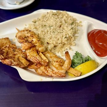 Mo's Seafood & Chowder - 11.24.23 Shrimp Skewer - Seafood Near Me - Florence, Oregon