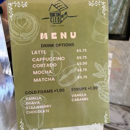 Menu Menu