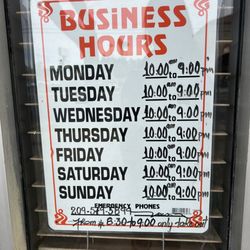 Business hours