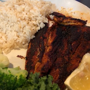 High Tide Restaurant - Blackened fish of the day - Seafood Near Me - Key Largo, Florida High Tide Restaurant - Blackened fish of the day - Seafood Near Me - Key Largo, Florida