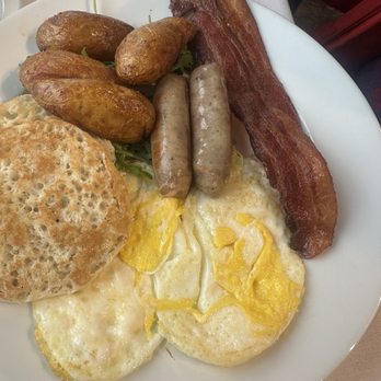 Claire's at the Museum - Claire's Breakfast Plate - New American Near Me - Long Beach, California