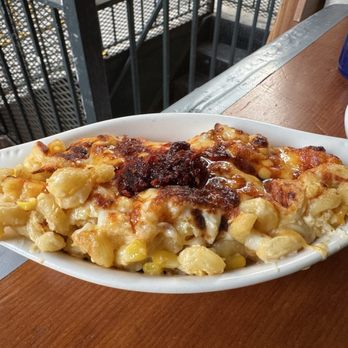 C as in Charlie - Corn Mac & Cheese, $12 - Korean Near Me - New York, New York