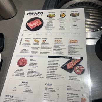 Hwaro - Menu - Korean Near Me - Las Vegas, Nevada Hwaro - Menu - Korean Near Me - Las Vegas, Nevada