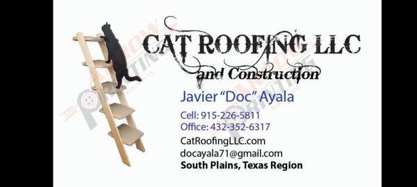 Cat Roofing Logo