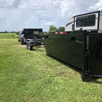 Red Brahman Dump Trailers - 14yd Roll Off - Trailer Rental Near Me Red Brahman Dump Trailers - 14yd Roll Off - Trailer Rental Near Me