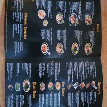 Silverlake Ramen - The menu - Ramen Near Me - South Pasadena, California