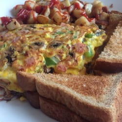 Restaurant Chez Claudine - All dressed omelette