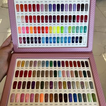Happiest Nails & Spa - Gelixir Color Options - Nail Salons Near Me - Oceanside, California