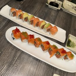 Summer roll and Samurai Roll Summer roll and Samurai Roll