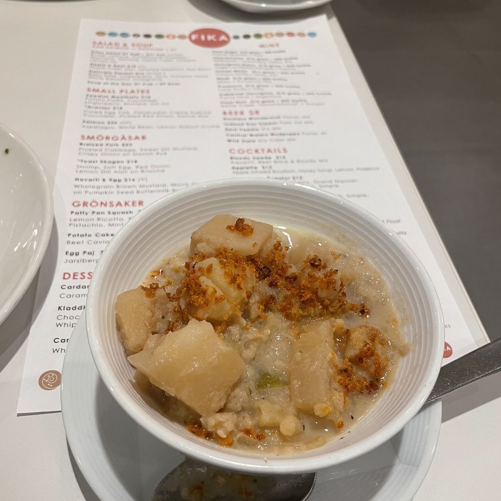 FIKA - Cauliflower soup - Modern European Near Me - Minneapolis, Minnesota