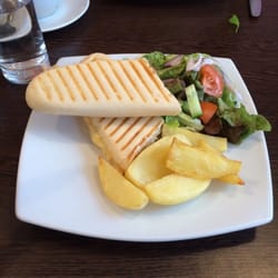 Penleys Cafe & Bistro - Tuna, spring onion, Sweetcorn & Applewood panini