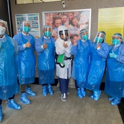 Diamond Dental of Salinas - DDS BackOperation Team Complete Compliance of the Recommended PPE'S