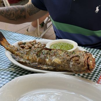 The Pink Door - "Branzino Style" Whole White Fish of the Day - Italian Near Me - Seattle, Washington The Pink Door - "Branzino Style" Whole White Fish of the Day - Italian Near Me - Seattle, Washington