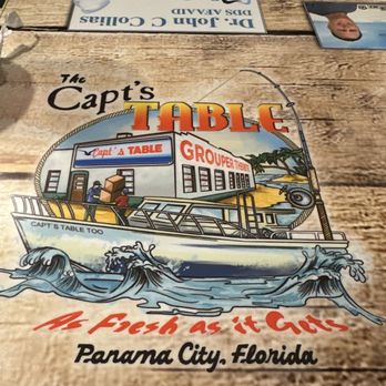Capt's Table - Captains Table - Seafood Near Me - Panama City, Florida