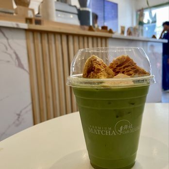 Premium Matcha Cafe Maiko - Honeycomb matcha - Desserts Near Me - Orlando, Florida Premium Matcha Cafe Maiko - Honeycomb matcha - Desserts Near Me - Orlando, Florida