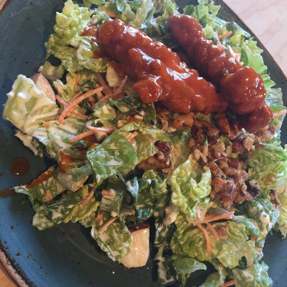 Jacks Urban Eats - Buffalo chicken salad - pretty good! - New American Near Me - Roseville, California