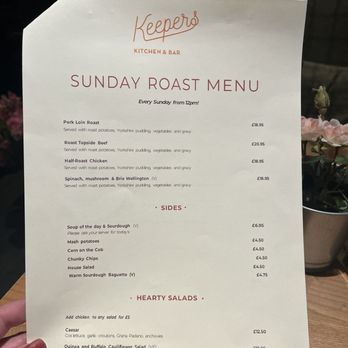 Keepers Lounge Bar & Kitchen - Bars Near Me - London, XGL