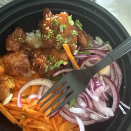 Orange chicken