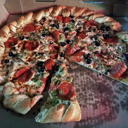 Supreme pizza $14
