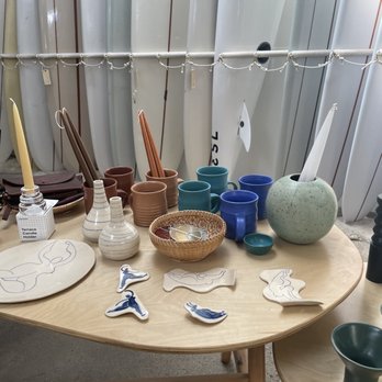 Daydream Surf Shop - I love all the pottery! - Coffee & Tea Near Me - Newport Beach, California