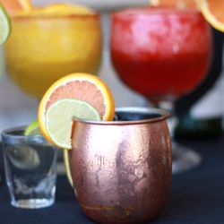 Crabby's Seafood & More - Margaritas & Morenita